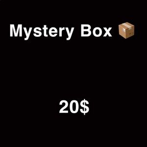 Mystery box. The contents inside add up to 20$